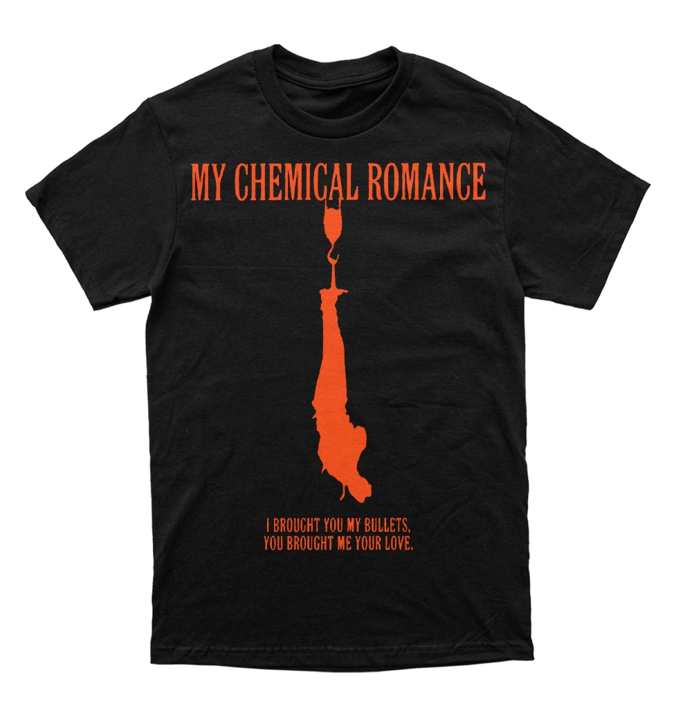 Polera My CHemical Romance (I brought you my bullets, you brought me your love)