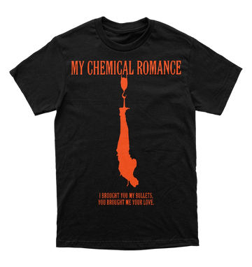 Polera My CHemical Romance (I brought you my bullets, you brought me your love)